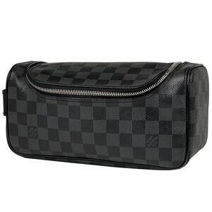 Louis Vuitton Toilette Handbag Accessory Graphite Black Noir